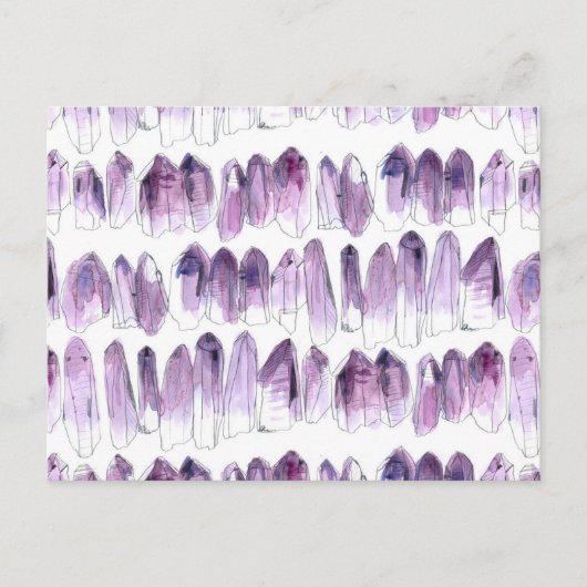 Amethyst Briefkaart (Voorkant)