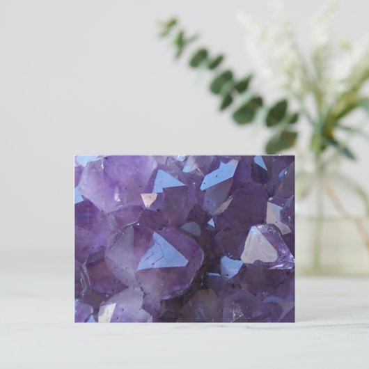 Amethyst Briefkaart (Staand voorkant)
