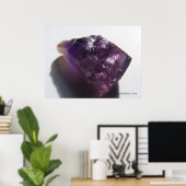 Amethyst Crystal 1 Poster (Thuiskantoor)