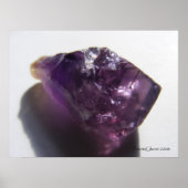 Amethyst Crystal 1 Poster (Voorkant)