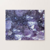 Amethyst Crystal Cluster Legpuzzel (Horizontaal)
