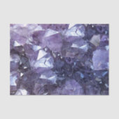 Amethyst Crystal Cluster Tissuepapier (Voorkant)