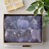 Amethyst Crystal Cluster Tissuepapier (Geschenk)