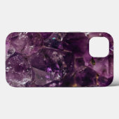 Amethyst Crystal Energy iPhone Case (Achterkant (horizontaal))