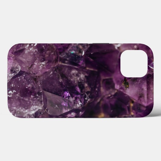 Amethyst Crystal Energy iPhone Case (Achterkant (horizontaal))