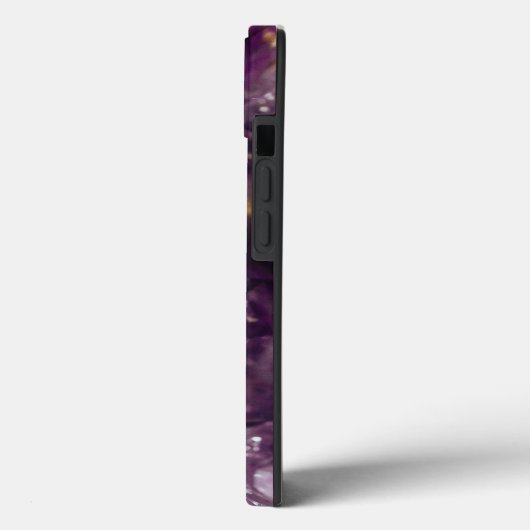 Amethyst Crystal Energy iPhone Case (Achterkant / Links)