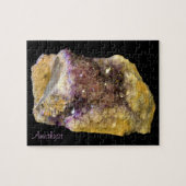 Amethyst Crystals Minerals Natuur Fotografie Legpuzzel (Horizontaal)