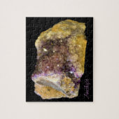 Amethyst Crystals Minerals Natuur Fotografie Legpuzzel (Verticaal)