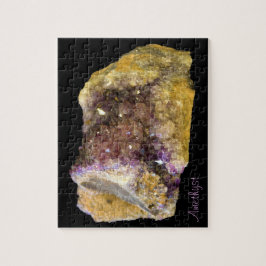 Amethyst Crystals Minerals Natuur Fotografie Legpuzzel