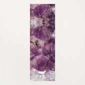 Amethyst Crystals Yoga Energy Yoga Mat (Voorkant)