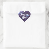 Amethyst Dank Je Hart Sticker (Tas)