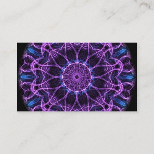 Amethyst Desire Kaleidoscope Visitekaartje (Voorkant)