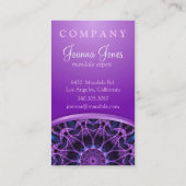 Amethyst Desire Visitekaartje (Achterkant)