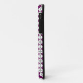 Amethyst Diamond Art, Paars Case-Mate iPhone Case (Achterkant/links)