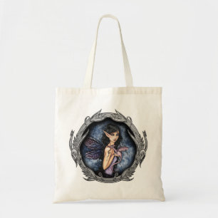 Amethyst Draak Fee Kunst Tas