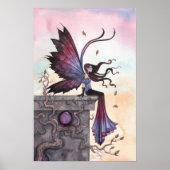 Amethyst Dream Gothic Fantasy Fairy Poster (Voorkant)