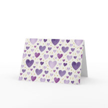 Amethyst Droom Waterverf Harten