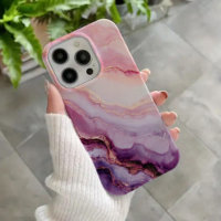 Amethyst Éclat – Luxe Paars & Roze Marmer