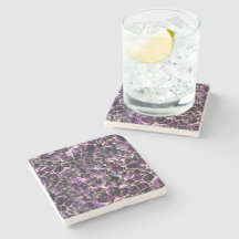 Amethyst Edelsteen Kristal Print