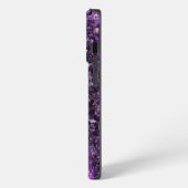Amethyst edelsteen met naam Case-Mate iPhone hoesj Hoesje (Linkerkant)