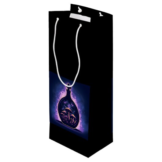 Amethyst Elixir Wijn Cadeautas (Achterkant Gekanteld)