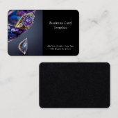 Amethyst en Gemstone Jewelry Visitekaartje (Voorkant / Achterkant)