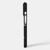 Amethyst en Gouden Vlinders Case-Mate iPhone Case (Achterkant / Links)