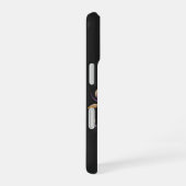 Amethyst en Gouden Vlinders iPhone 16 Hoesje (Rechterkant)