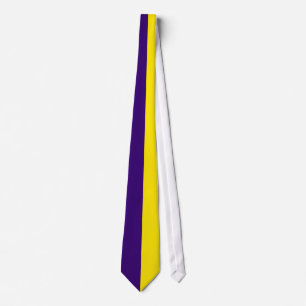 Amethyst- en goudZee-Stropdas Stropdas