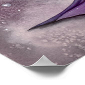 Amethyst fairy Fantasy Art Poster afdrukken (Hoek)