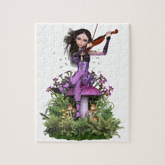 Amethyst Fairy ~ Sweet Melody Legpuzzel (Verticaal)