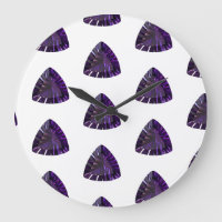 Amethyst, februari Birthstone Paars Grote klok