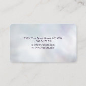 Amethyst, Fluoriet en Golden Abstract Visitekaartje (Achterkant)