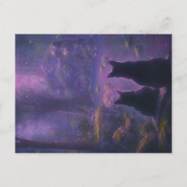 Amethyst Forest Feestdagenkaart