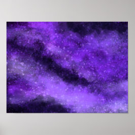 Amethyst Galaxy Poster