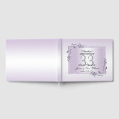 Amethyst Gem & Glitter 33rd Wedding Jubileum Gastenboek (Volledig)