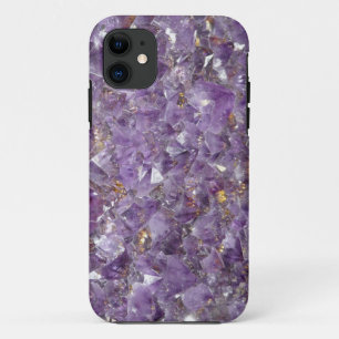Amethyst gem violet kristal iPhone case