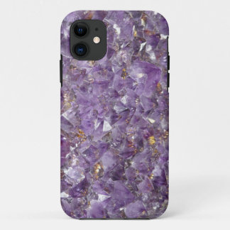 Amethyst gem violet kristal steen Case-Mate iPhone case