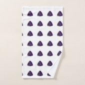 Amethyst Gemstone, februari Birthstone, Paars Bad Handdoek (Handdoek)