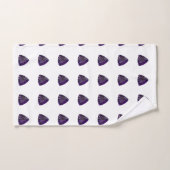 Amethyst Gemstone, februari Birthstone, Paars Bad Handdoek (Handdoek)
