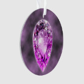 Amethyst Gemstone Ornament (voorkant)