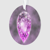 Amethyst Gemstone Ornament (voorkant)