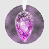 Amethyst Gemstone Ornament (voorkant)