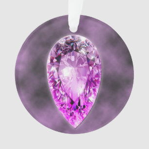 Amethyst Gemstone Ornament