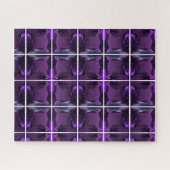 Amethyst Gemstone Paars Legpuzzel (Horizontaal)