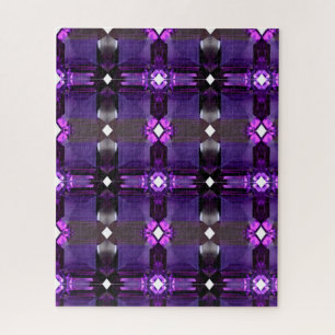 Amethyst Gemstone Paars Legpuzzel