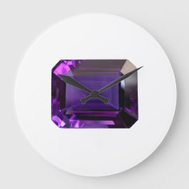 Amethyst Gemstone van februari Paars Grote Klok