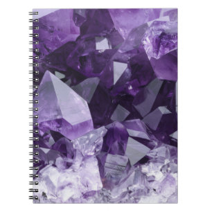 Amethyst Geneeskrachtige Kristalcluster Notitieboek