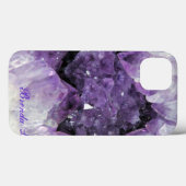 Amethyst Geode 3D iPad-draagtas aanpassen* Case-Mate iPhone Case (Achterkant (horizontaal))