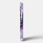 Amethyst Geode 3D iPad-draagtas aanpassen* Case-Mate iPhone Case (Achterkant / Links)
